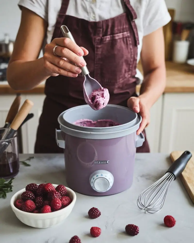 How to Make Fresh Blackberry Ice Cream