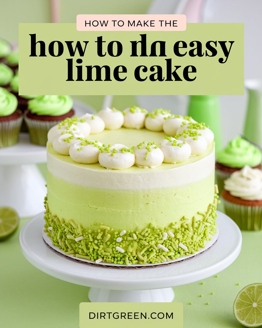 How to Make the Best Easy Lime Cake (Ready in Under 1 Hour!)