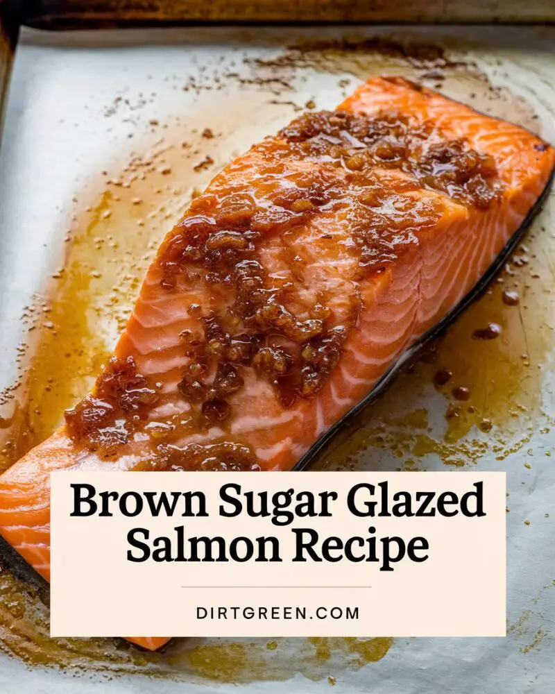 Brown Sugar Glazed Salmon Recipe.