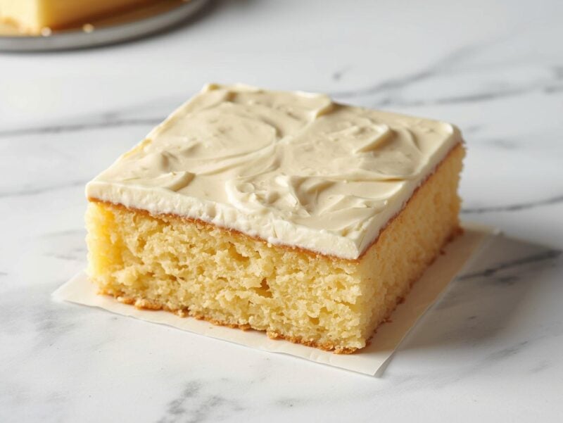 Eggnog Magic Cake
