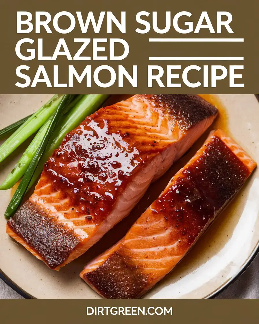 Brown Sugar Glazed Salmon Recipe.