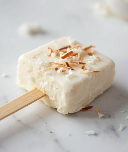 Vegan Marshmallow-Coconut Cream Pops Recipe