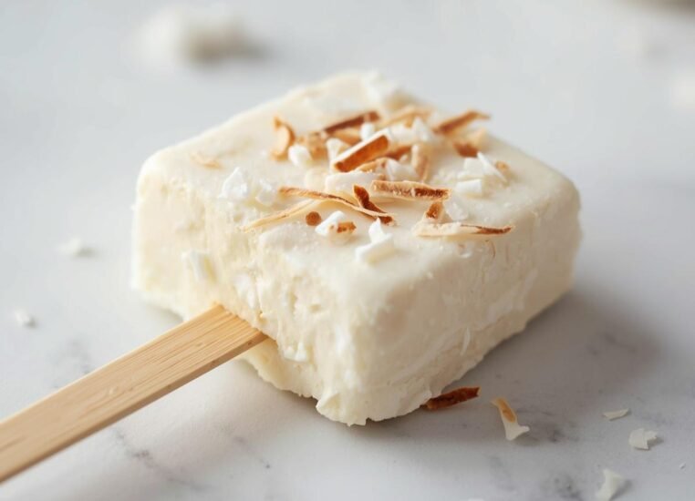 Vegan Marshmallow-Coconut Cream Pops Recipe