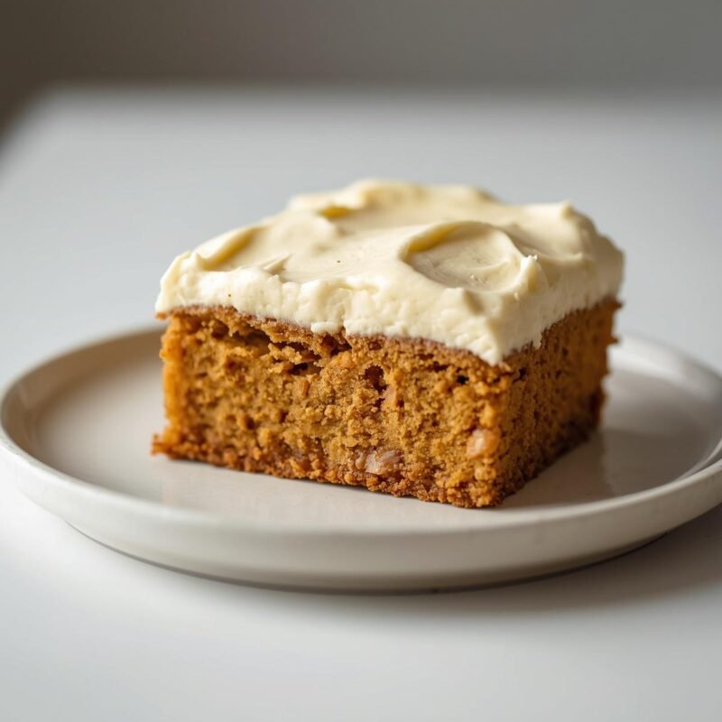 Pumpkin Bars with Cream Cheese Frosting