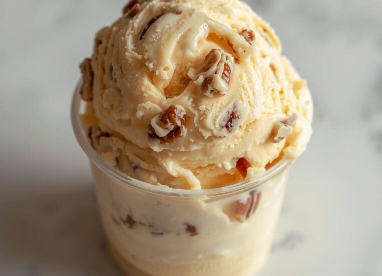 Butter Pecan Gelato Ice Cream