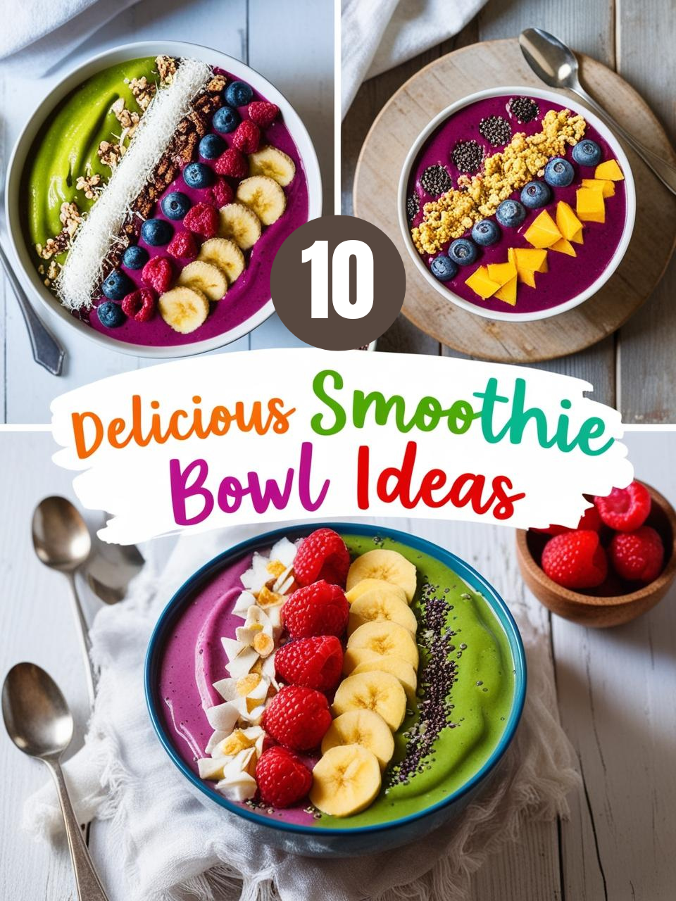 10 Delicious Smoothie Bowl Ideas