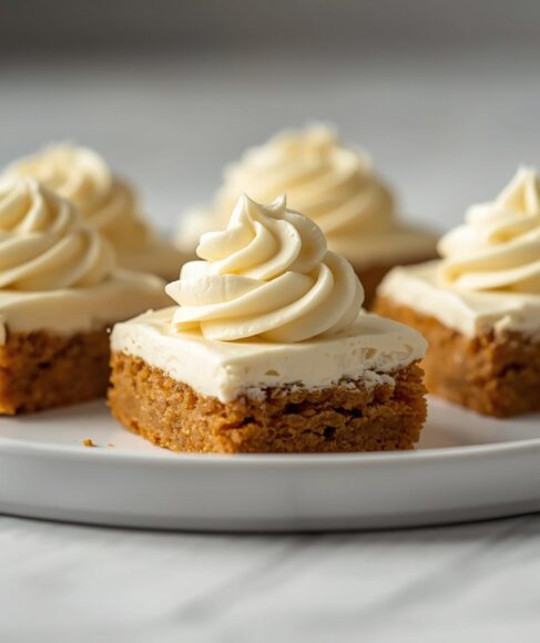 Pumpkin Bars with Cream Cheese Frosting