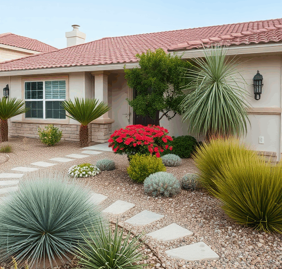Create a stunning front yard entry today.