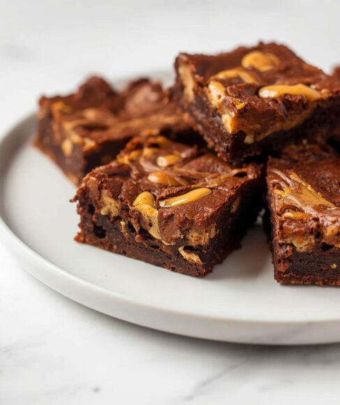 Peanut Butter Brownies