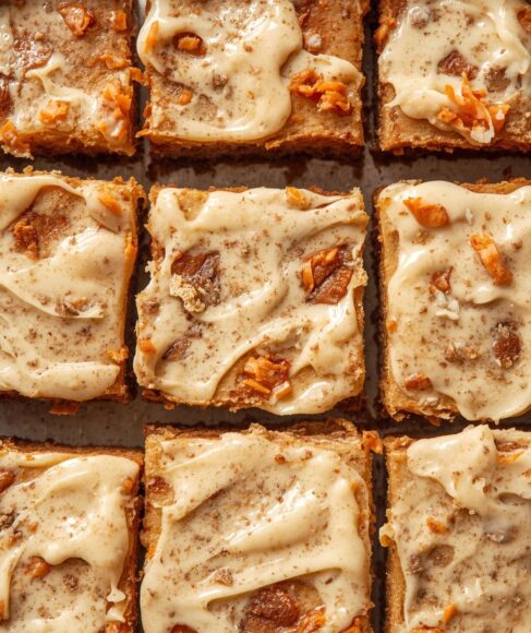 Homemade Carrot Cake Bars