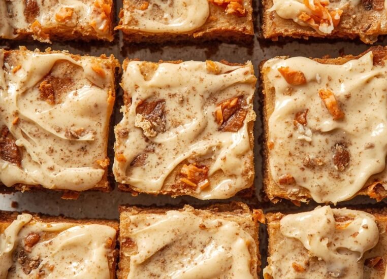 Homemade Carrot Cake Bars