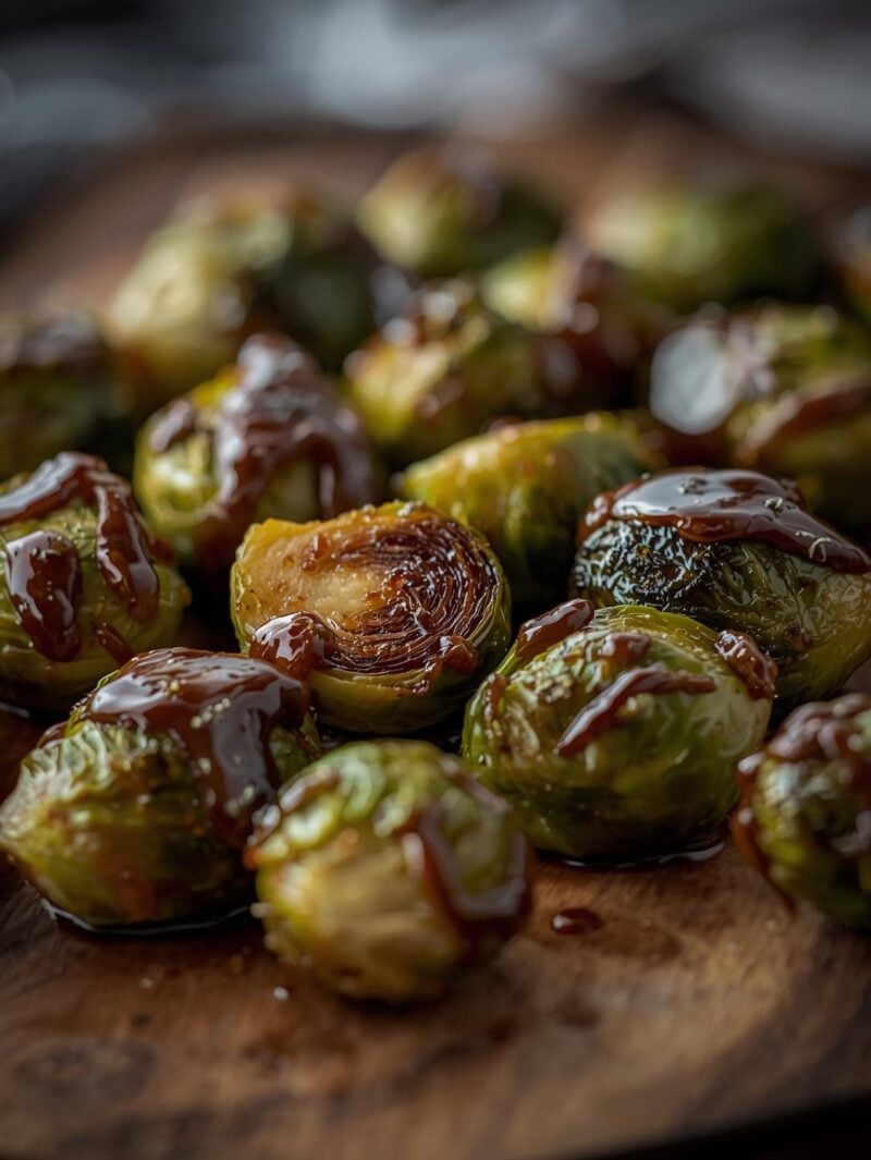 Balsamic Glazed Brussels Sprouts