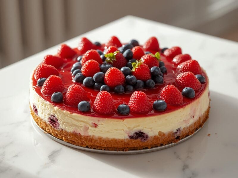 Berry Medley Cheesecake