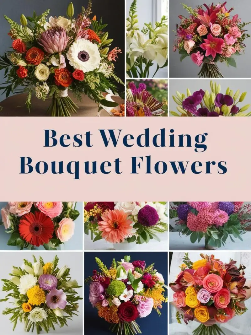 Best Flowers for Wedding Bouquets