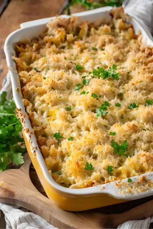 Cheesy Tuna Casserole