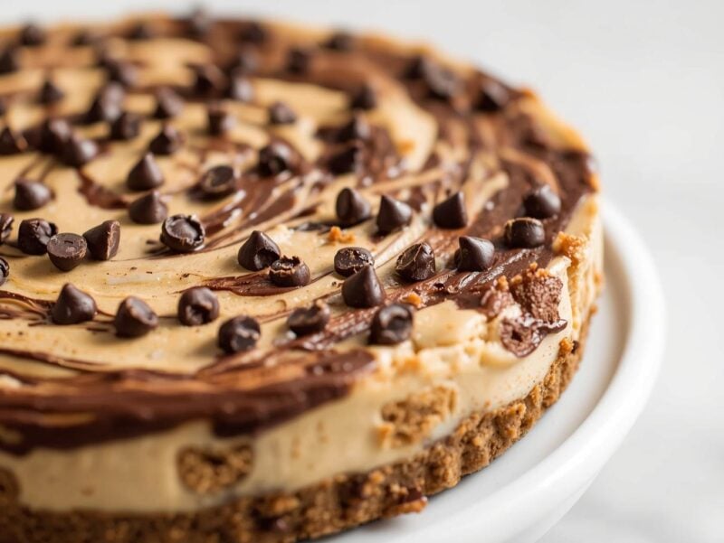 Chocolate Chip Cookie Dough Cheesecake
