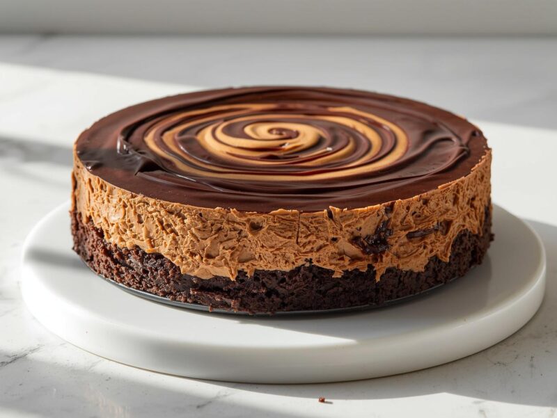 Chocolate Peanut Butter Cheesecake