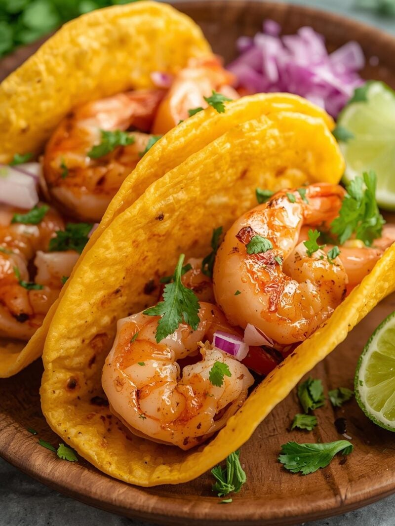 Cilantro Lime Shrimp Tacos