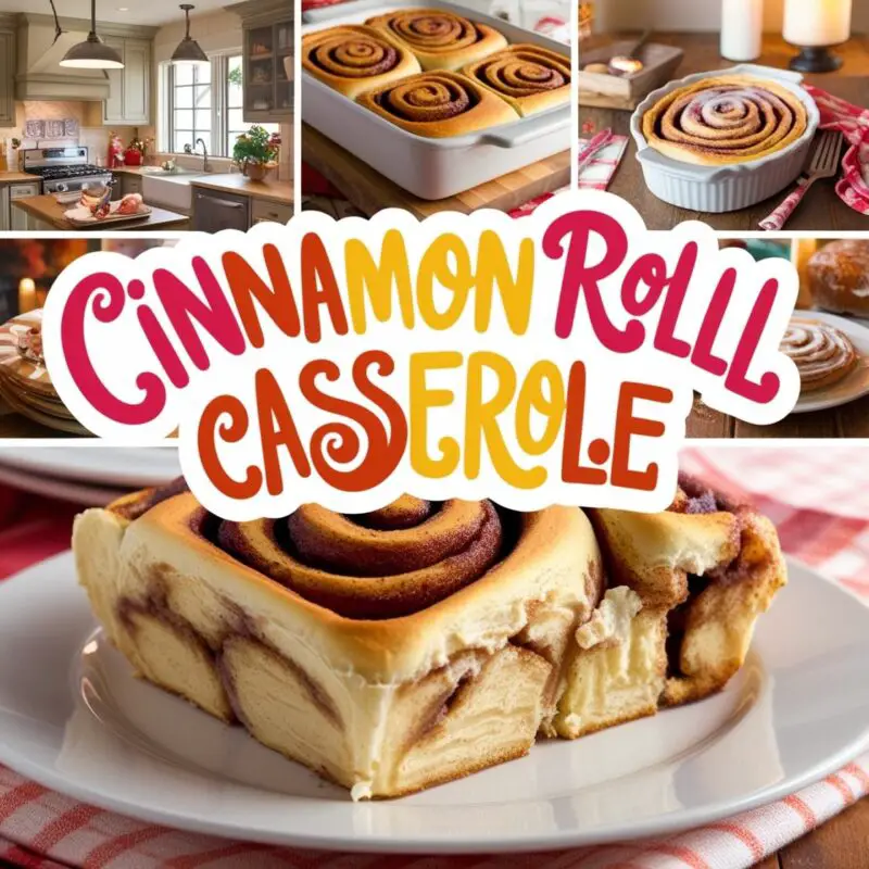 Cinnamon Roll Casserole