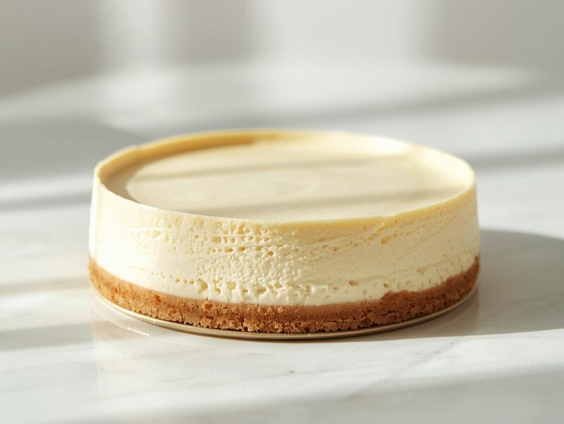 Classic No-Bake Vanilla Cheesecake