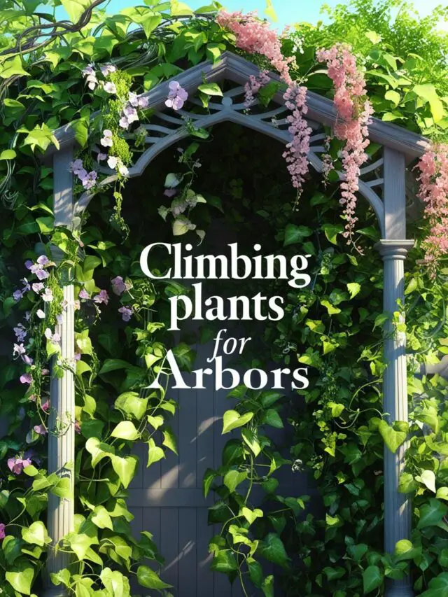 Top Climbing Plants for Arbors