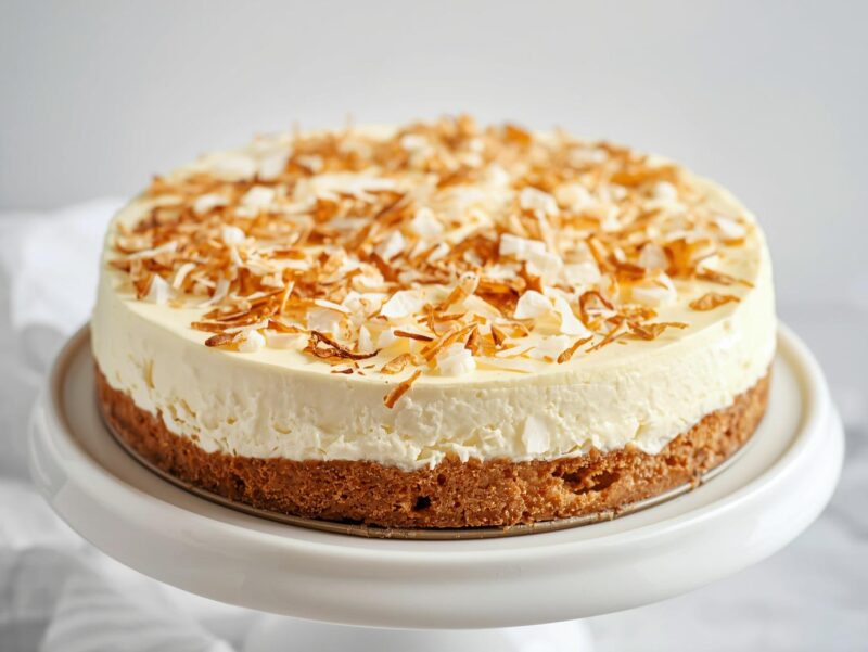 Coconut Cream Cheesecake