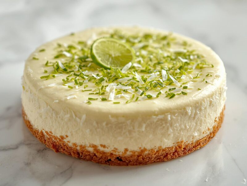 Coconut Lime Cheesecake