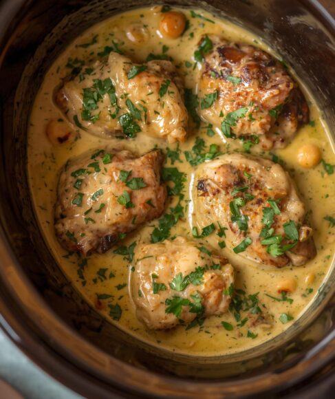 Creamy Crock Pot Chicken Marsala Made Easy