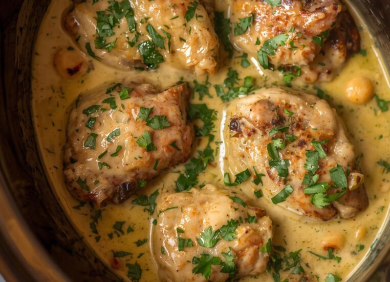 Creamy Crock Pot Chicken Marsala Made Easy