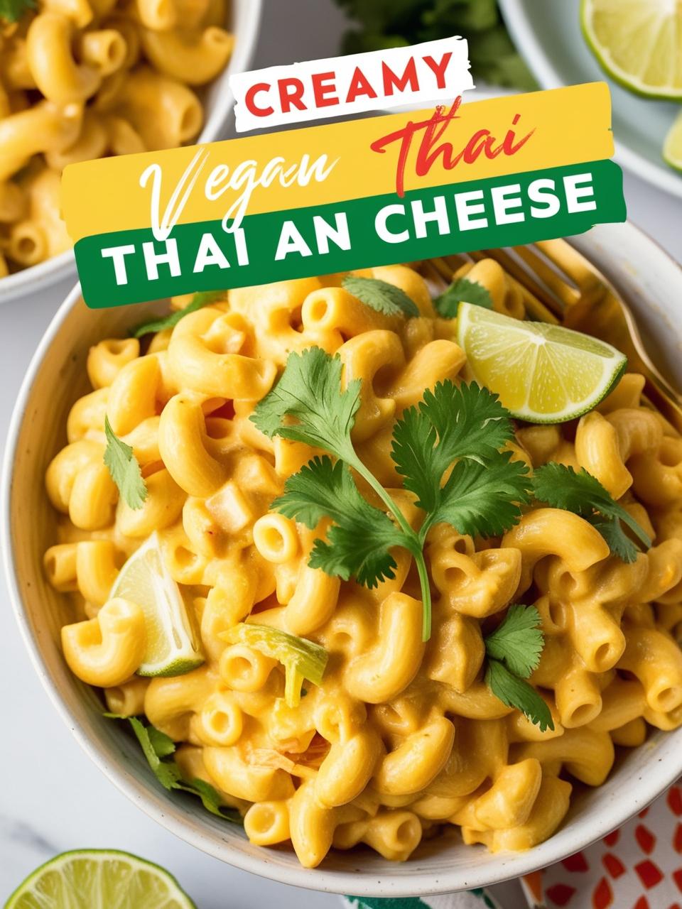 Creamy Vegan Thai Mac