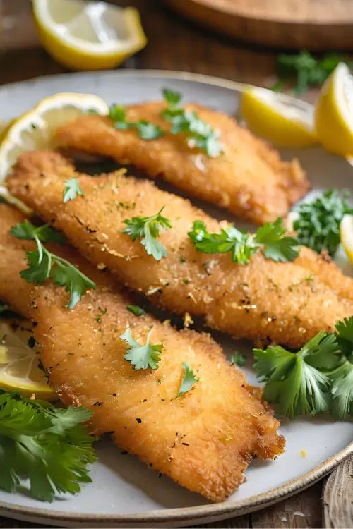 Crispy Fried Fish Fillets