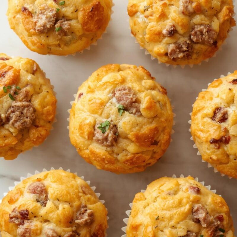 Egg and Sausage Breakfast Muffins