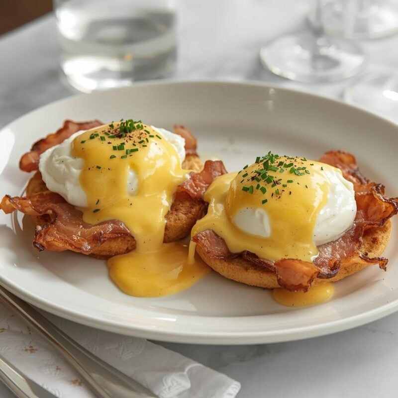 Eggs Benedict with Hollandaise Sauce