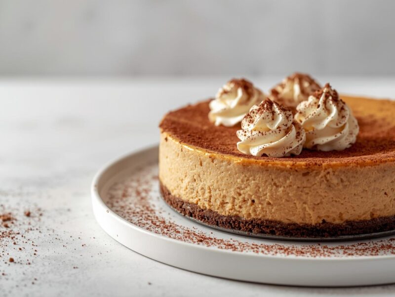 Hazelnut Coffee Cheesecake