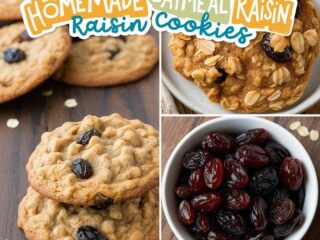 Homemade Oatmeal Raisin Cookies