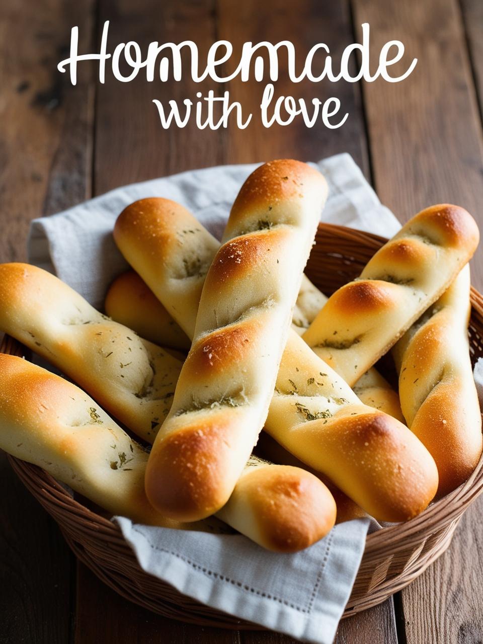 Homemade Breadstick Recipe