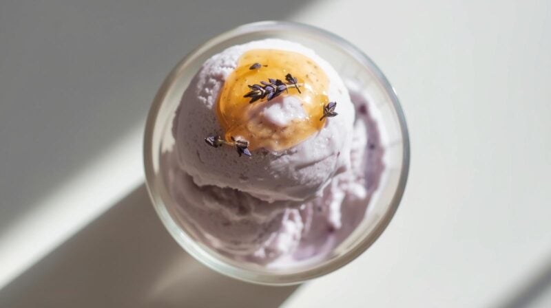 Honey Lavender Ice Cream