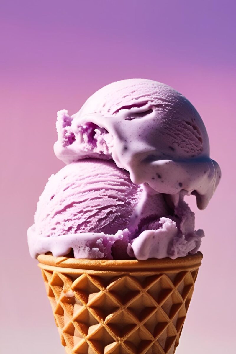 Honey Lavender Ice Cream
