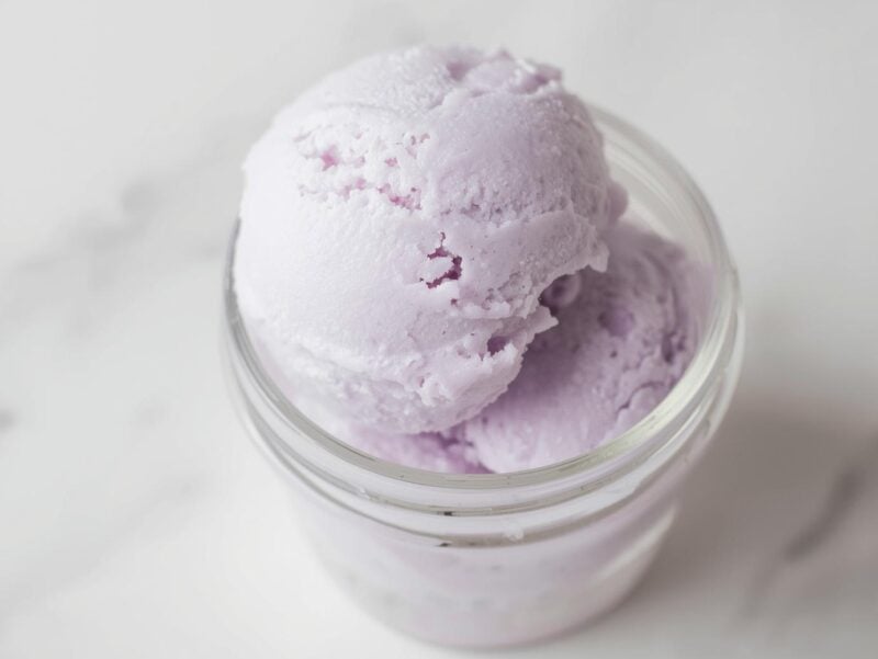 Lavender Honey Ice Cream