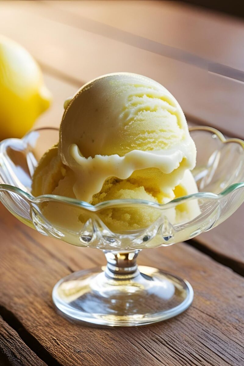 Lemon Basil Sorbet Ice Cream