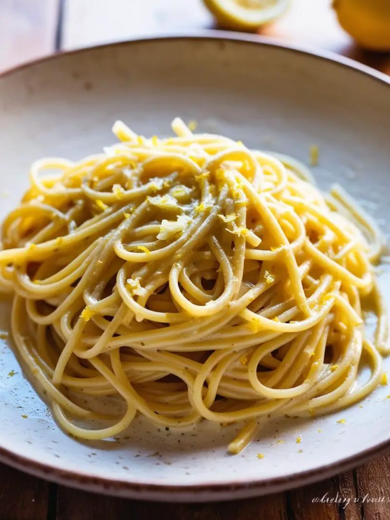 Lemon Garlic Pasta