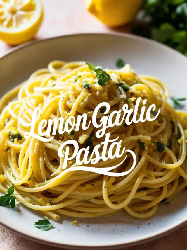 Lemon Garlic Pasta