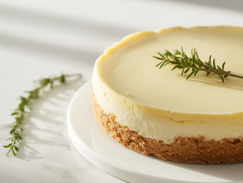 Lemon Thyme Cheesecake