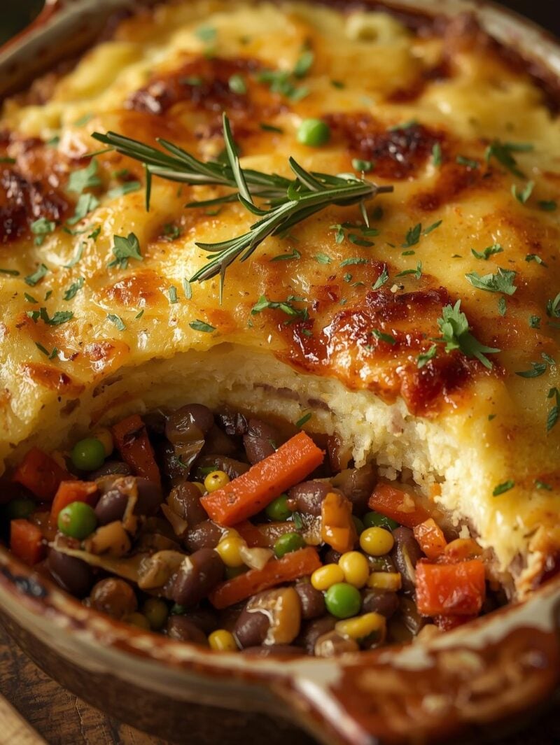 Lentil and Veggie Shepherd's Pie
