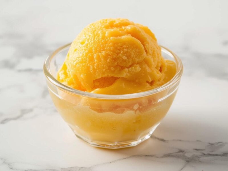 Mango Sorbet Ice Cream