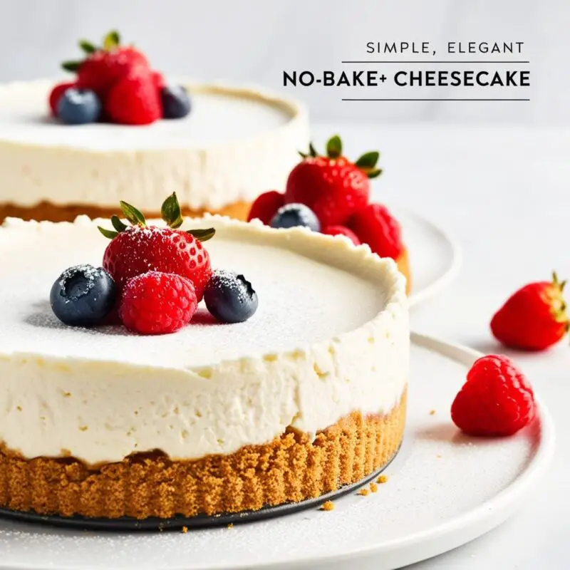 No-Bake Cheesecake Recipe