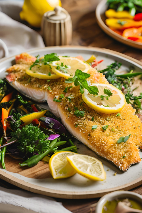 Panko-Crusted Trout