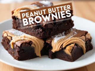 Peanut Butter Brownies Recipe