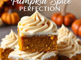 Pumpkin Bars with Cream Cheese Frosting