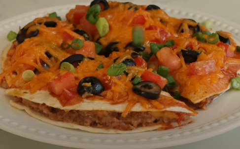 Vegan Copycat Taco Bell Mexican Pizza